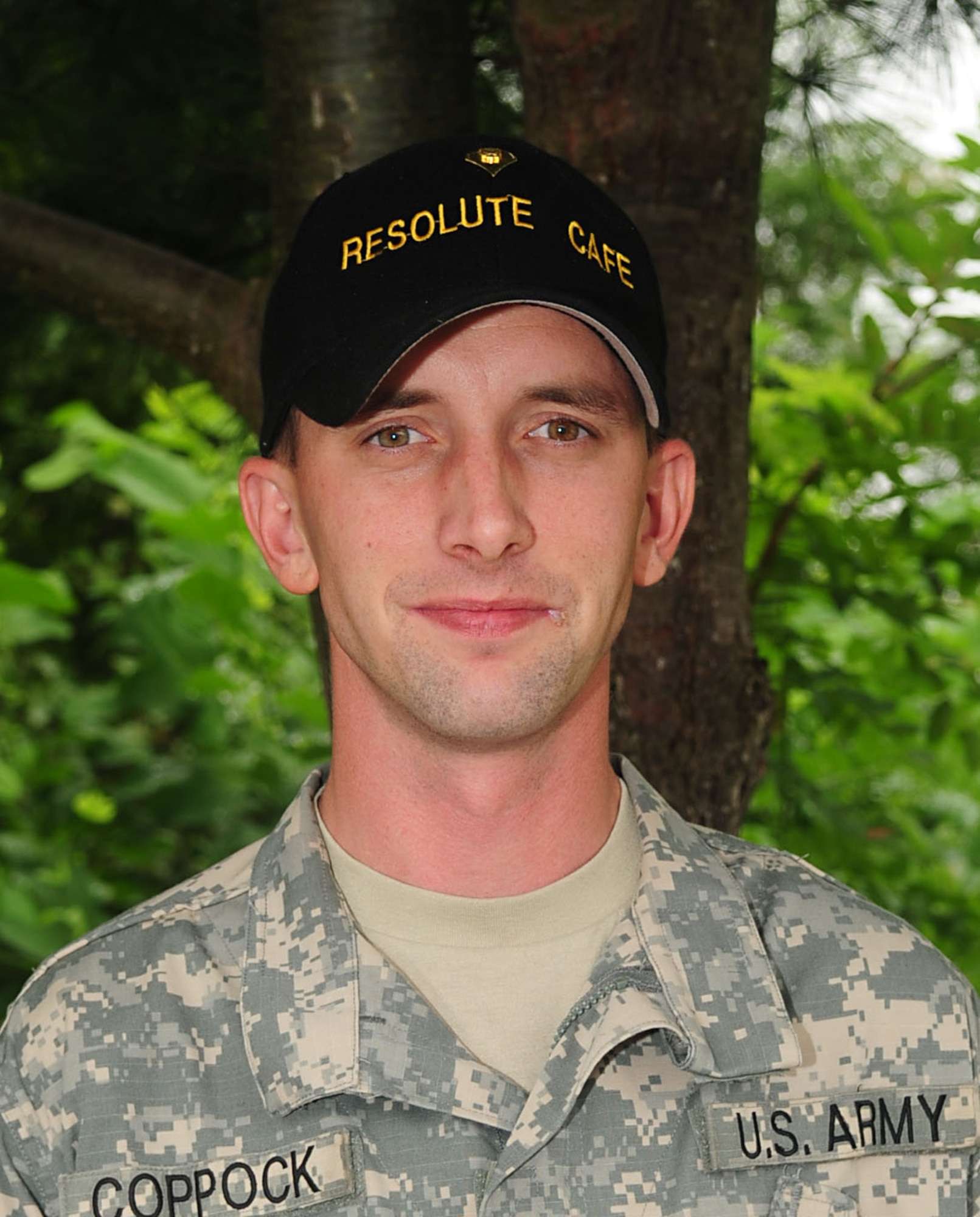 “To have motivation, purpose and direction.”
Spc. Steven Coppock – 7th Sustainment Brigade, Headquarters, Headquarters Company