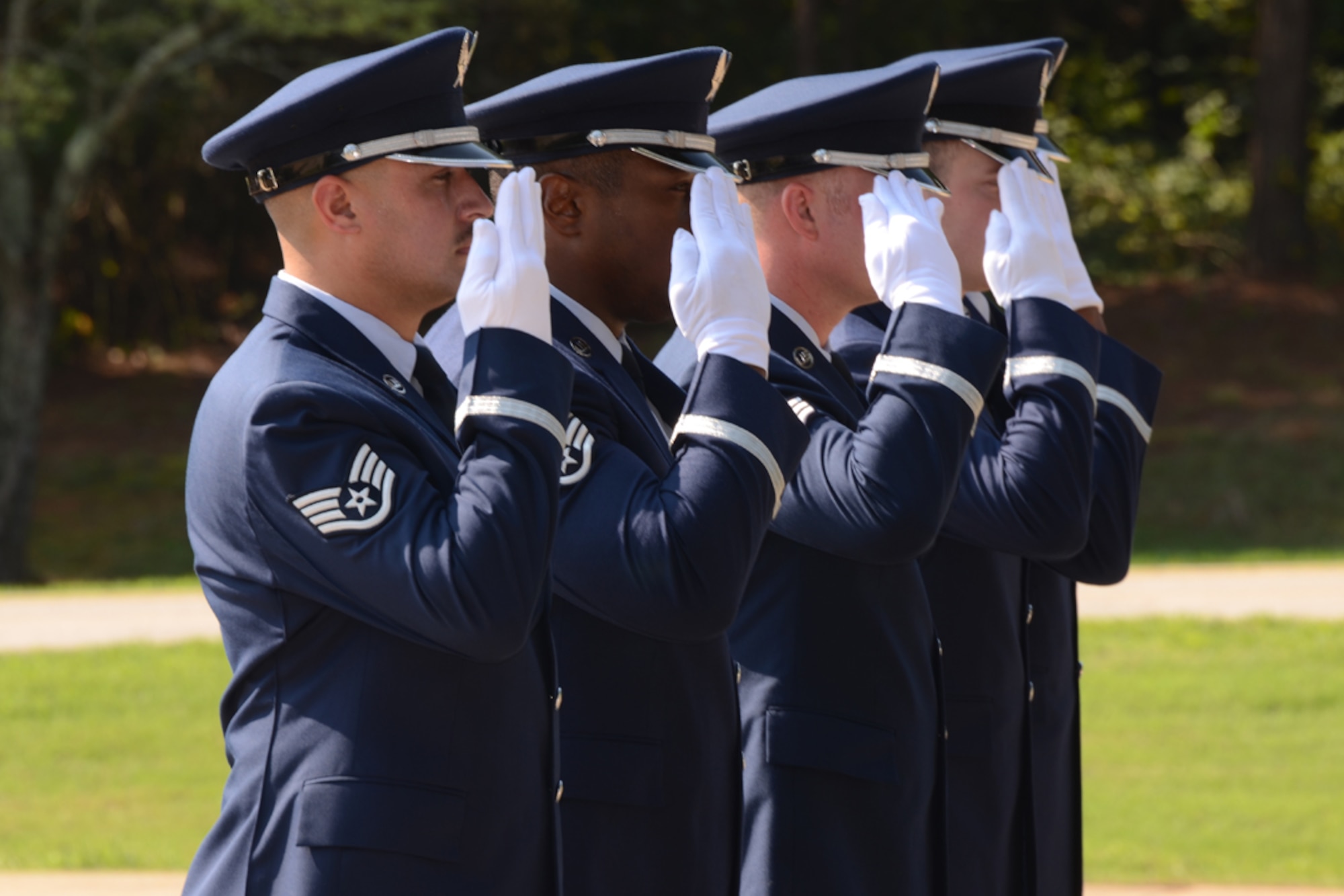 The 94th Airlift Wing Honor Guard is accepting applications for prospective members. Submission of an application does not guarantee selection. Please visit Master Sgt. Albright in building 838, suite 1309, call (678) 655-5272 or email aaron.albright@us.af.mil if interested. (U.S. Air Force photo/Brad Fallin) 