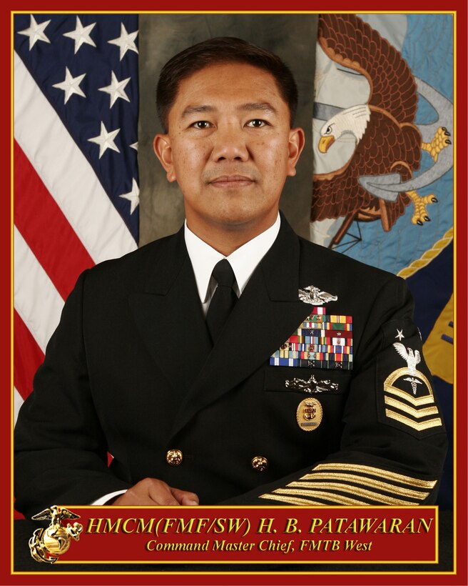 Harlan B. Patawaran Command Master Chief