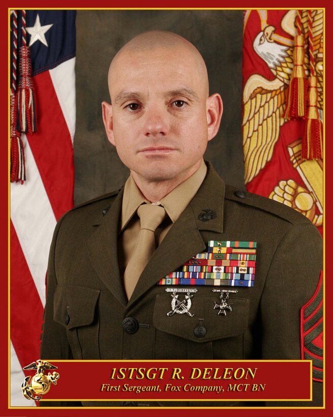 First Sergeant, Fox Company, MCT BN