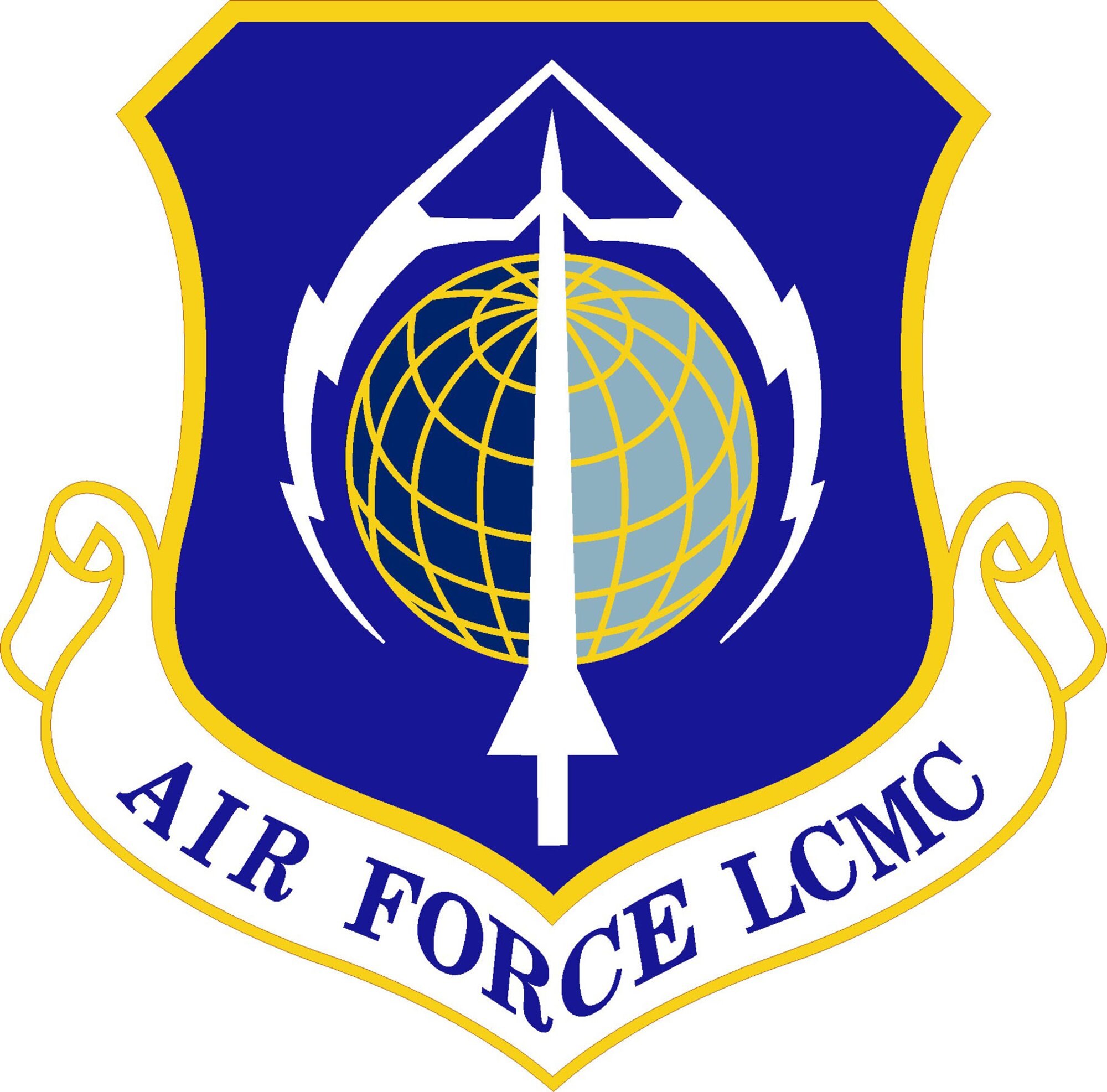 WRIGHT-PATTERSON AIR FORCE BASE, Ohio -- The official emblem for the Air Force Life Cycle Management Center has been approved by the Air Force Historical Research Agency, marking another step in the development of the new center.  