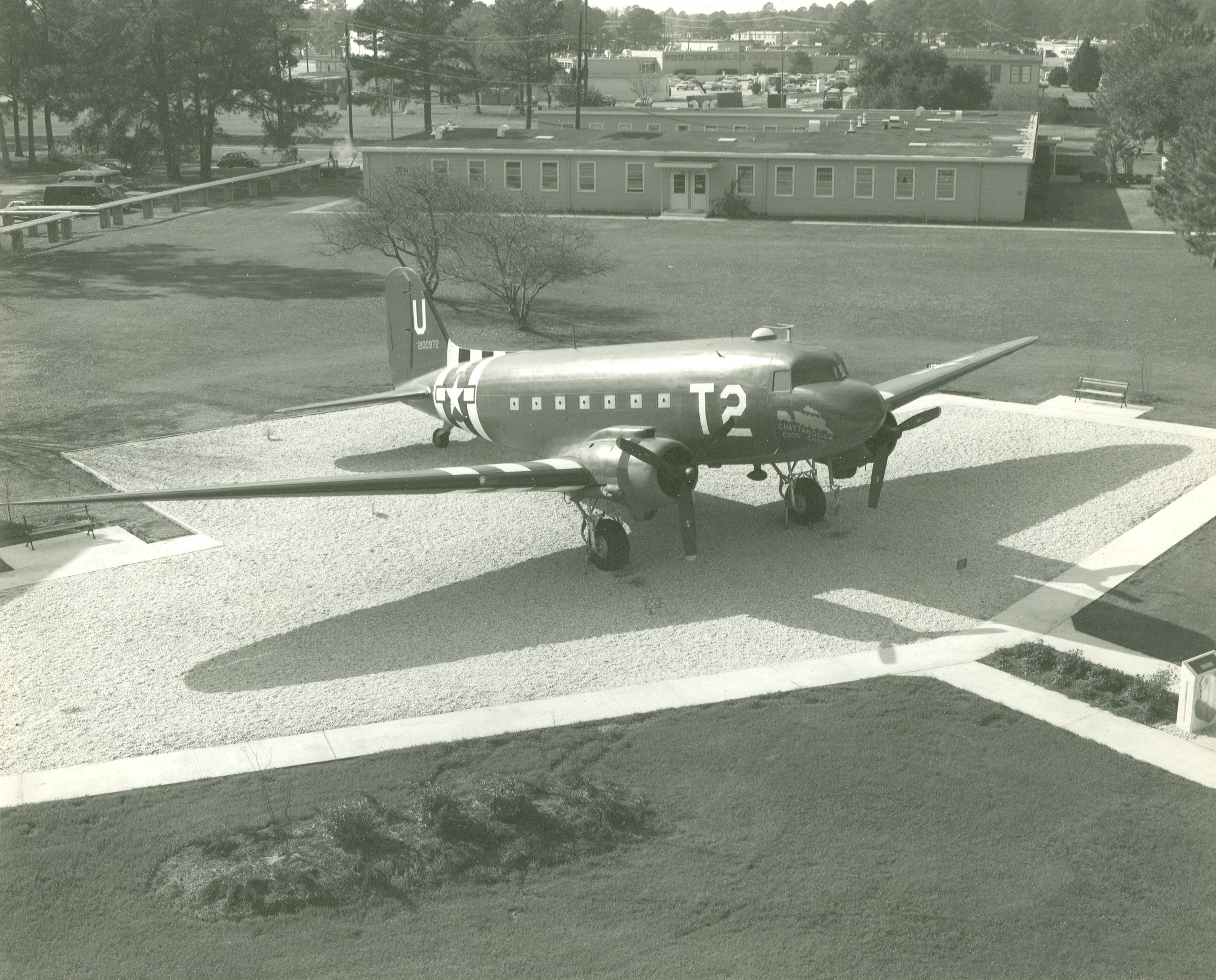Flying through history Static planes at JB Charleston Air Base get