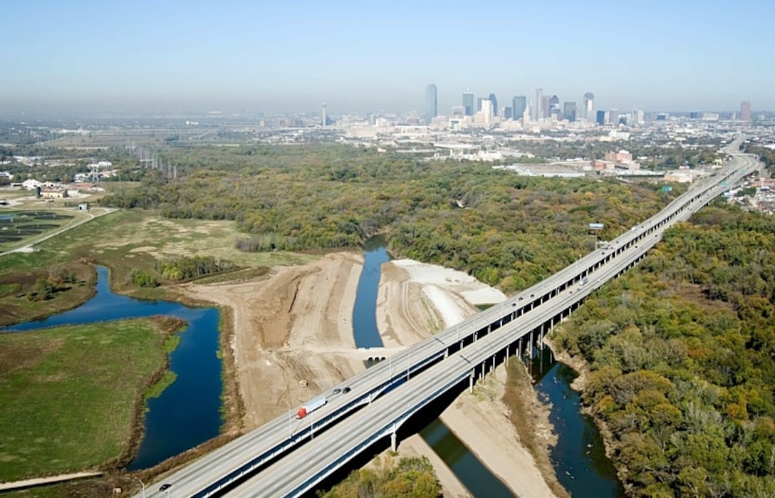 The Dallas Floodway Extension project will provide flood damage reduction and will also include environmental restoration, recreation and other allied benefits within the Trinity River Basin
