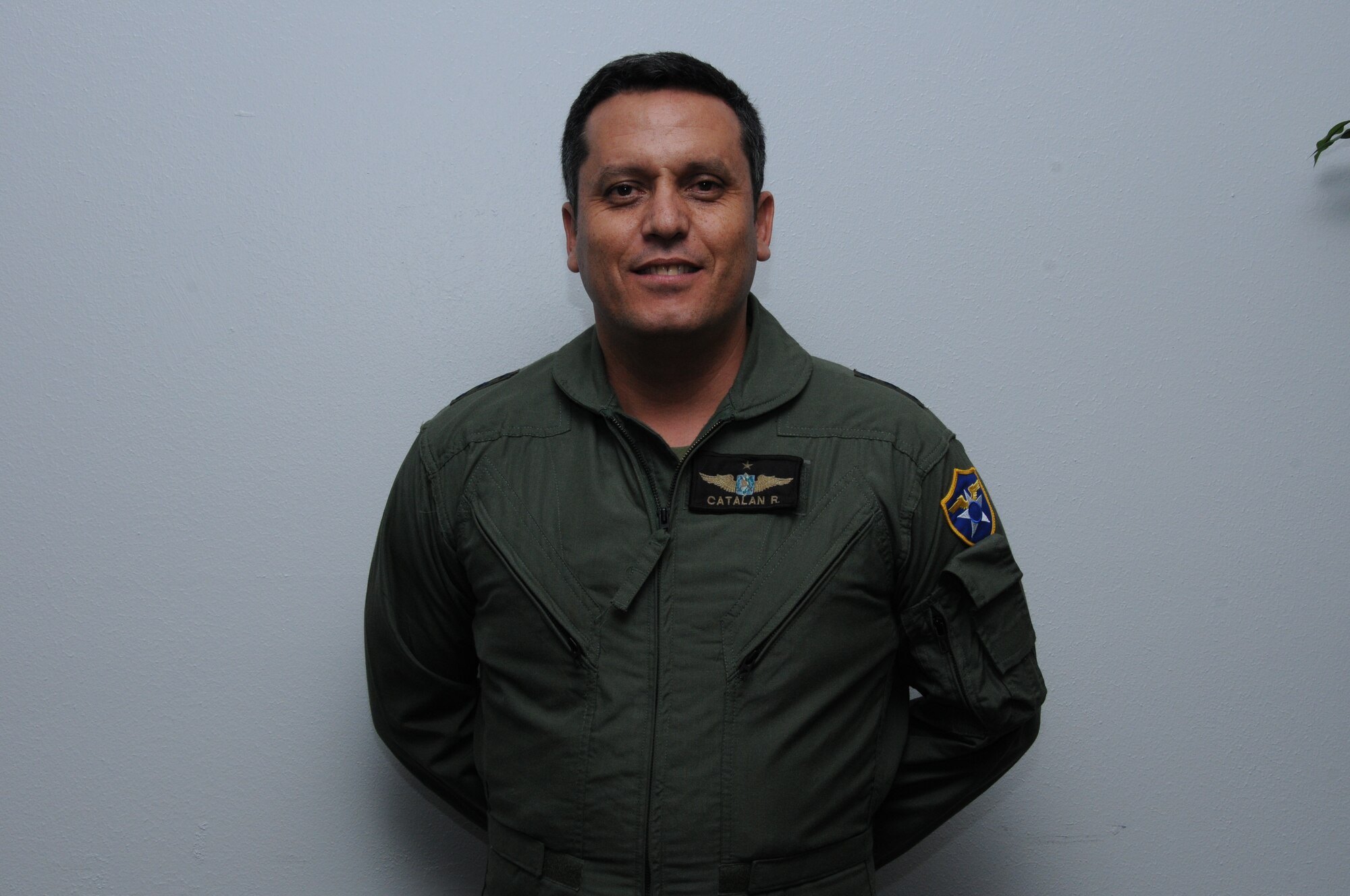 DAVIS-MONTHAN AIR FORCE BASE, Ariz. –  Col. Sergio Catalan, officer of operations for the Guatemalan air force, worked combat operations  for PANAMAX 2012 with Air Forces Southern, Aug. 6-17.  PANAMAX is an annual U.S. Southern Command-sponsored exercise that focuses on ensuring the defense of the Panama Canal.  One of the most important benefits of multinational exercises like PANAMAX is the fact that all the participants are able to exchange their experiences, expertise gained new knowledge about each other’s culture and people.  These interactions strengthen our bonds across the region and foster long-lasting friendships and an understanding among the partner nations, ultimately benefiting the security of the region. (USAF photo by Tech. Sgt. Andria Sapp/Released). 