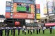 The U.S. Air Force Band opens for the New York Mets at Citi Field, Queens, N.Y., Aug. 20 during Air Force Week. Air Force Week is sponsored by the chief of staff of the Air Force to allow the communities to see what the Air Force does. (U.S. Air Force photo by Senior Airman Tabitha N. Haynes)               