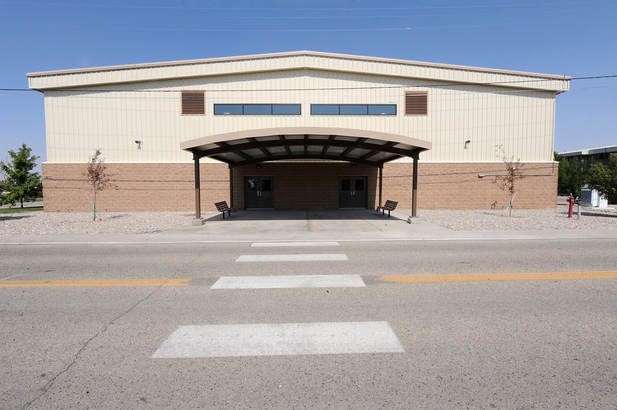 Gunfighters can use the renovated Fitness Center Annex to complete their physical training assessment if the temperature outside falls below 20 degrees or rises above 90 degrees, and when wind speed is over 13 knots. In the event of inclement weather, 16 Gunfighters are authorized to test at a time.  PTAs are conducted 7:30 a.m., 10 a.m. and 1:30 p.m. Monday through Friday. (U.S. Air Force photo/Staff Sgt. Roy Lynch)