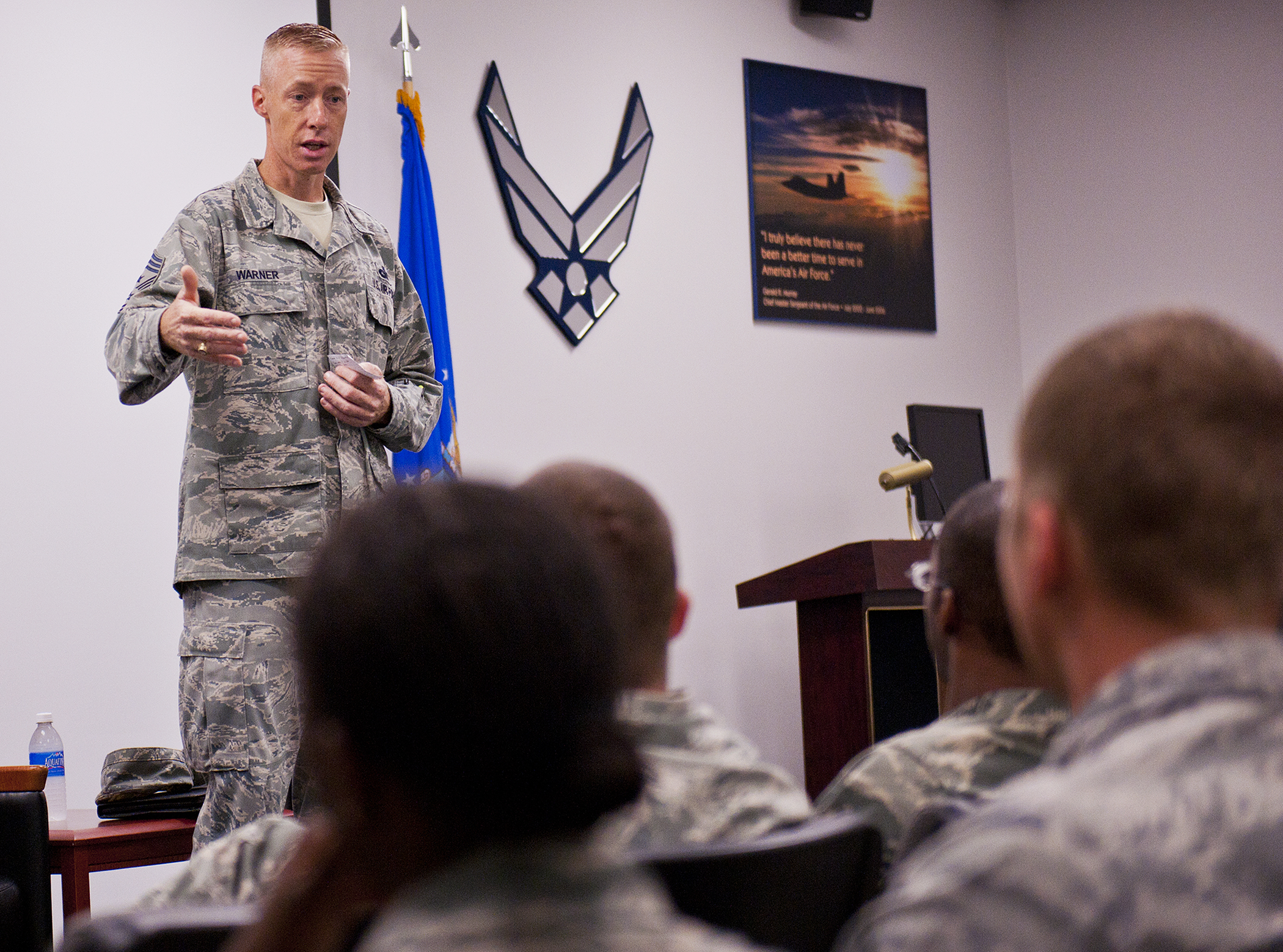AFMC Chief talks leadership with Eglin Airmen > Eglin Air Force Base > News