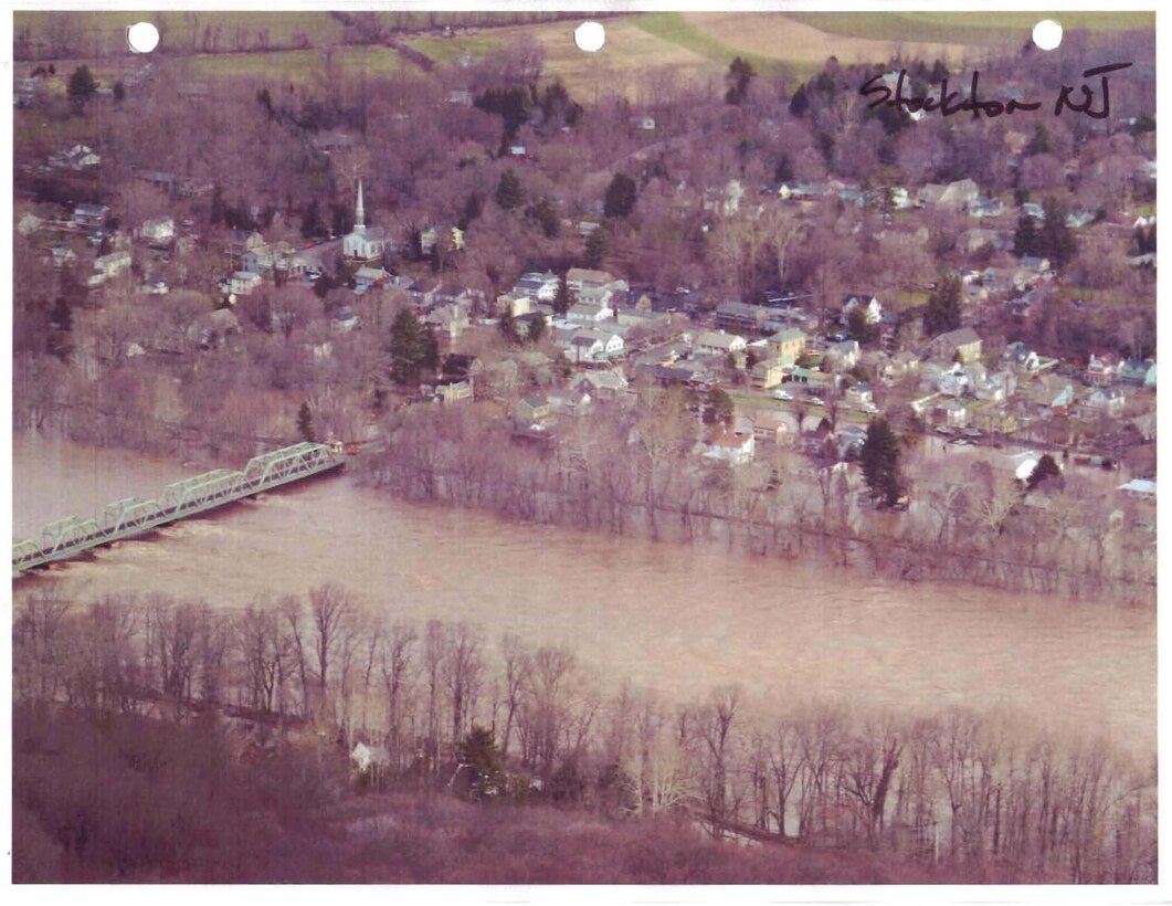 New Jersey communities along the Delaware River experienced significant and costly flooding in 2004, 2005 and 2006. New Jersey communities along the Delaware River experienced significant and costly flooding in 2004, 2005 and 2006. The Army Corps of Engineers was given authority to evaluate potential solutions to frequent flooding problems and environmental degradation as it pertains to flooding within a select portion of the Delaware River Basin in New Jersey. 