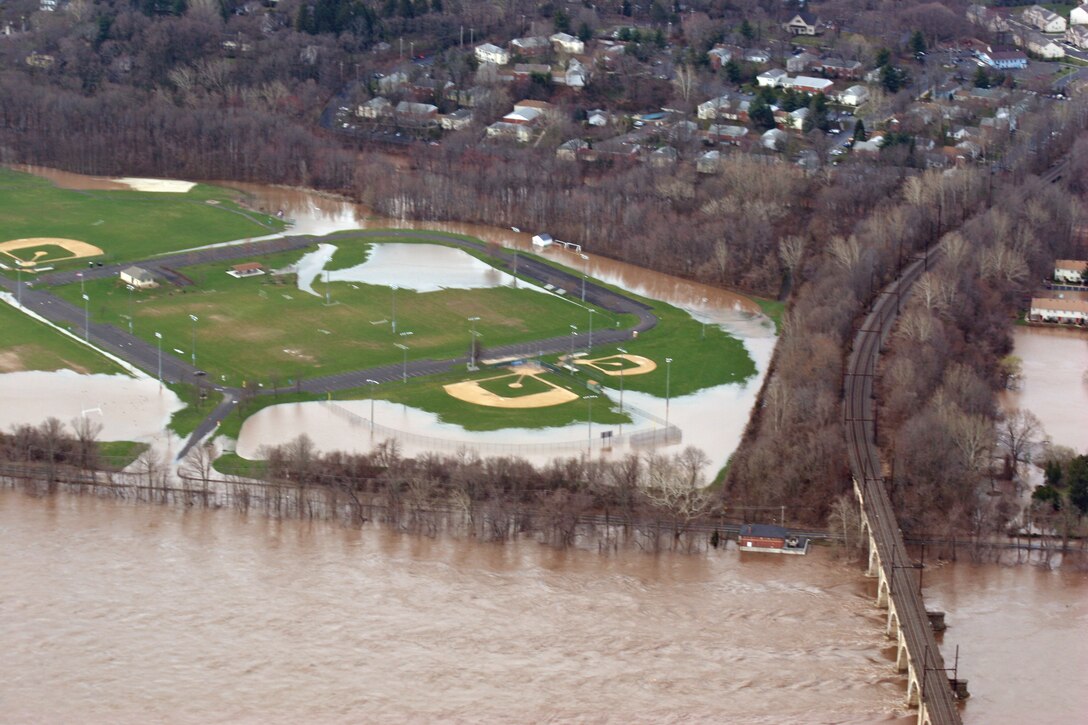 New Jersey communities along the Delaware River experienced significant and costly flooding in 2004, 2005 and 2006. New Jersey communities along the Delaware River experienced significant and costly flooding in 2004, 2005 and 2006. The Army Corps of Engineers was given authority to evaluate potential solutions to frequent flooding problems and environmental degradation as it pertains to flooding within a select portion of the Delaware River Basin in New Jersey. 