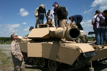 Tank at Marine Day