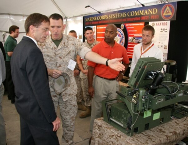 Colonel Reddy at Modern Day Marine