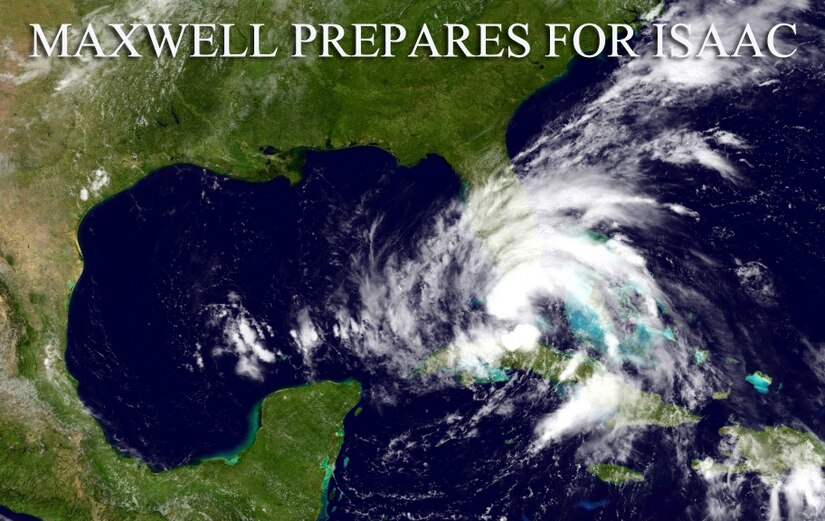 Maxwell prepares for Isaac Tips and Tricks to weather the storm