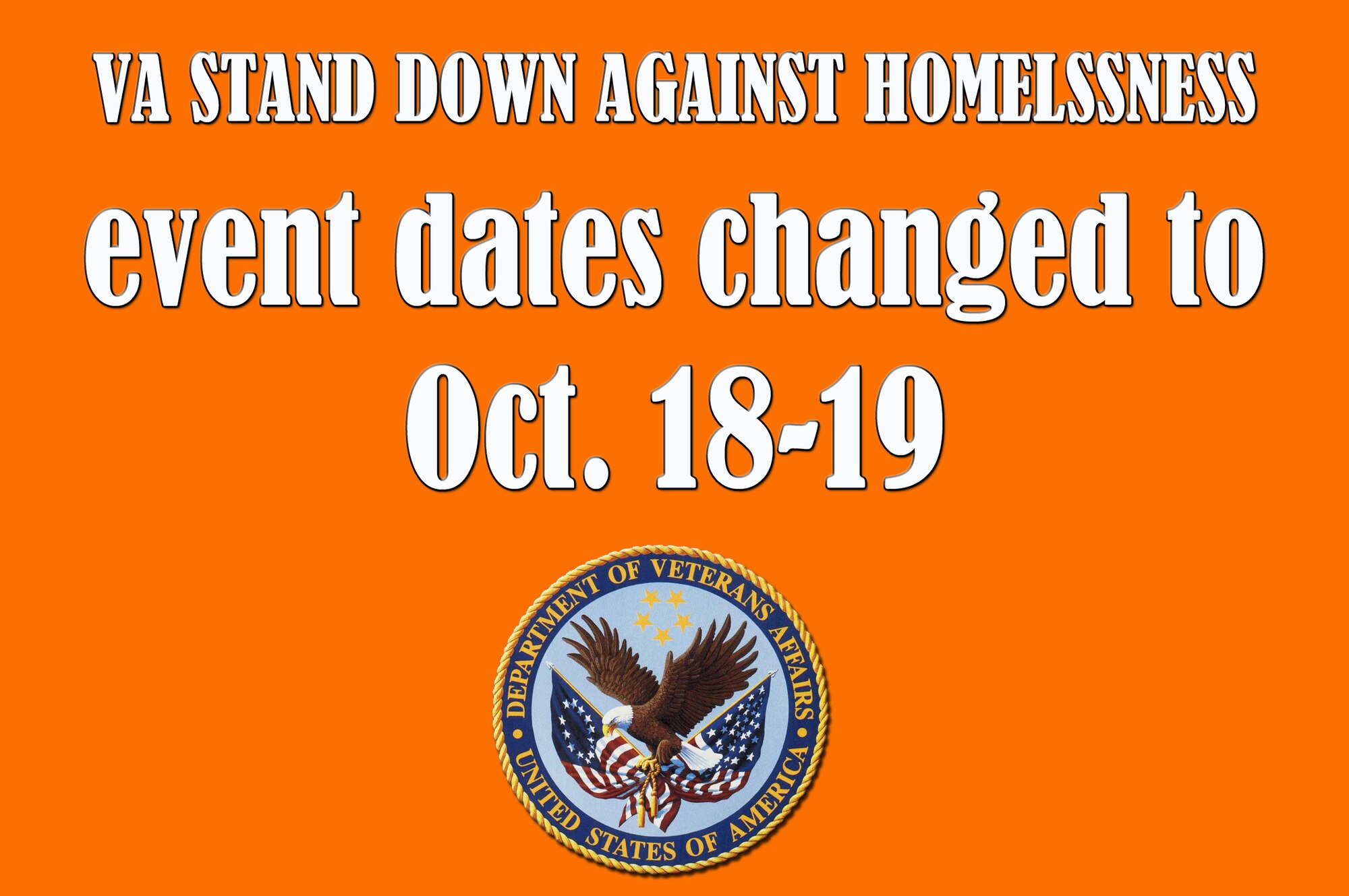 Stand Down 2012 is Oct. 18-19, 8 a.m. - 1 p.m. Sterett Hall, North Charleston.

 
 
