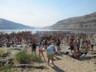 Illia Dunes is closed until further notice due to health and safety concerns caused by visitors's trash. During the past weekend, more than 3,000 visitors descended upon the dunes, a popular recreation site located at Snake River Mile 102 on the south shoreline about three miles downstream of Lower Granite Lock and Dam. As result, enormous amounts of trash were scattered on the beach, broken bottles and beer cans left in the water, refuse strewn about the parking lots and litter discarded along the roadway, creating potential health and safety hazards for future visitors.