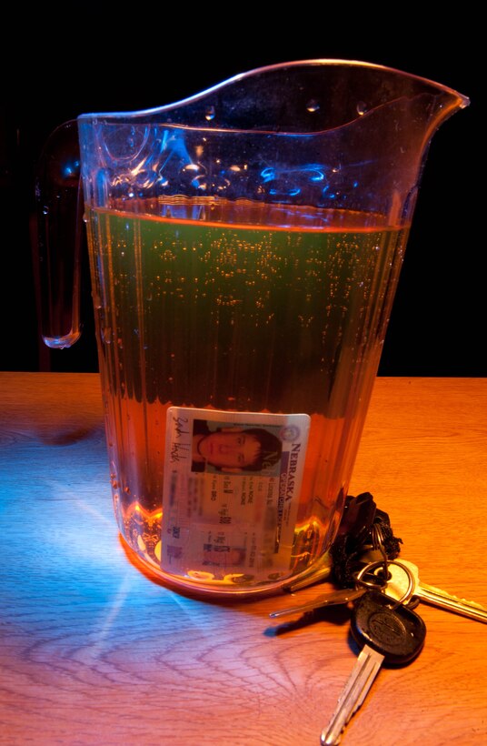 The consequences for driving under the influence are both numerous and significant. In addition to facing a court martial or Article 15, Airmen’s driving privileges on base can be revoked, and it can cost offenders thousands in fines, court costs, and higher insurance rates. Ellsworth Airmen developed the SAFE-RIDE program to ensure Airmen have a safe back-up to drinking and driving. To use SAFE-RIDE call (605) 385-7433. (U.S. Air Force photo by Airman 1st Class Zachary Hada/Released)