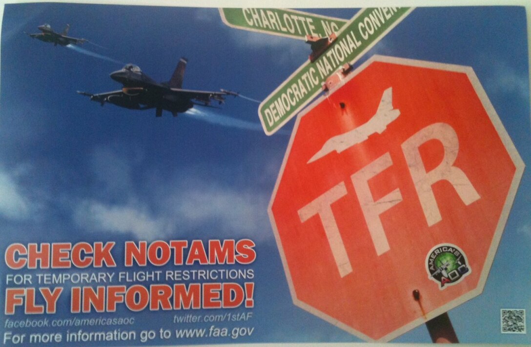 FAA Poster--TFR Alert 