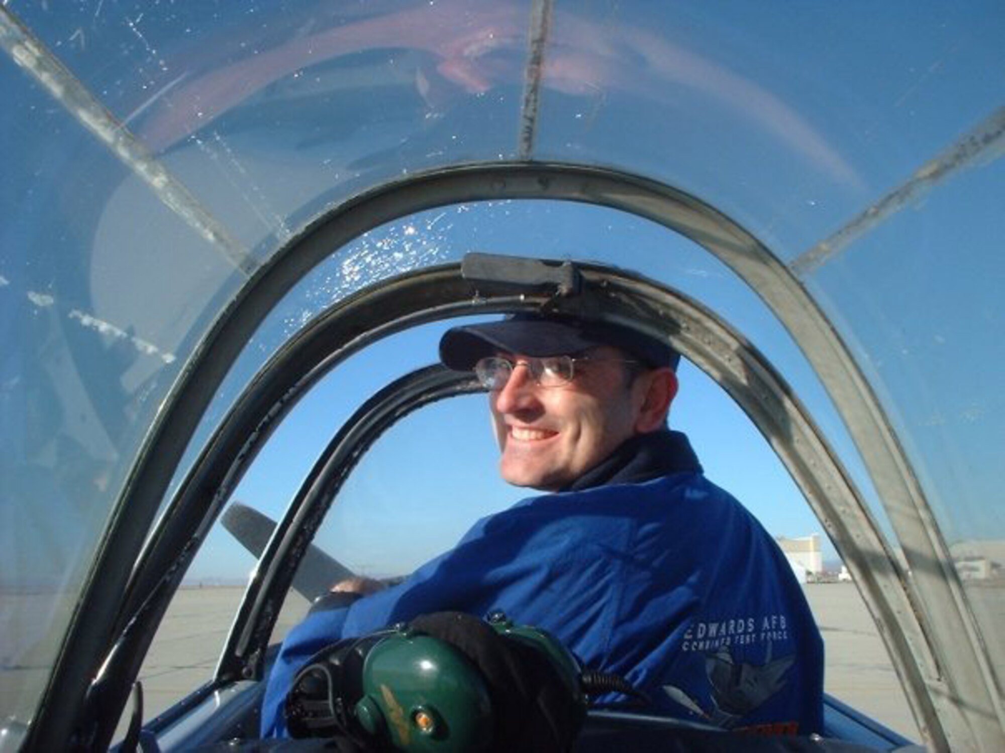 Bruce Wilder, 411th Test Squadron flight test engineer, volunteers to fly missions for Angel Flight West, helping those who need to travel large distances. He has been with the organization for more than a decade, providing free transportation for non-emergency medical services and taking children to and from camps for burn victims and the hearing impaired. Wilder, an aviation enthusiest, is able to use his passion and give back to the community through his involvement with Angel Flight West. (Courtesy photo) 
