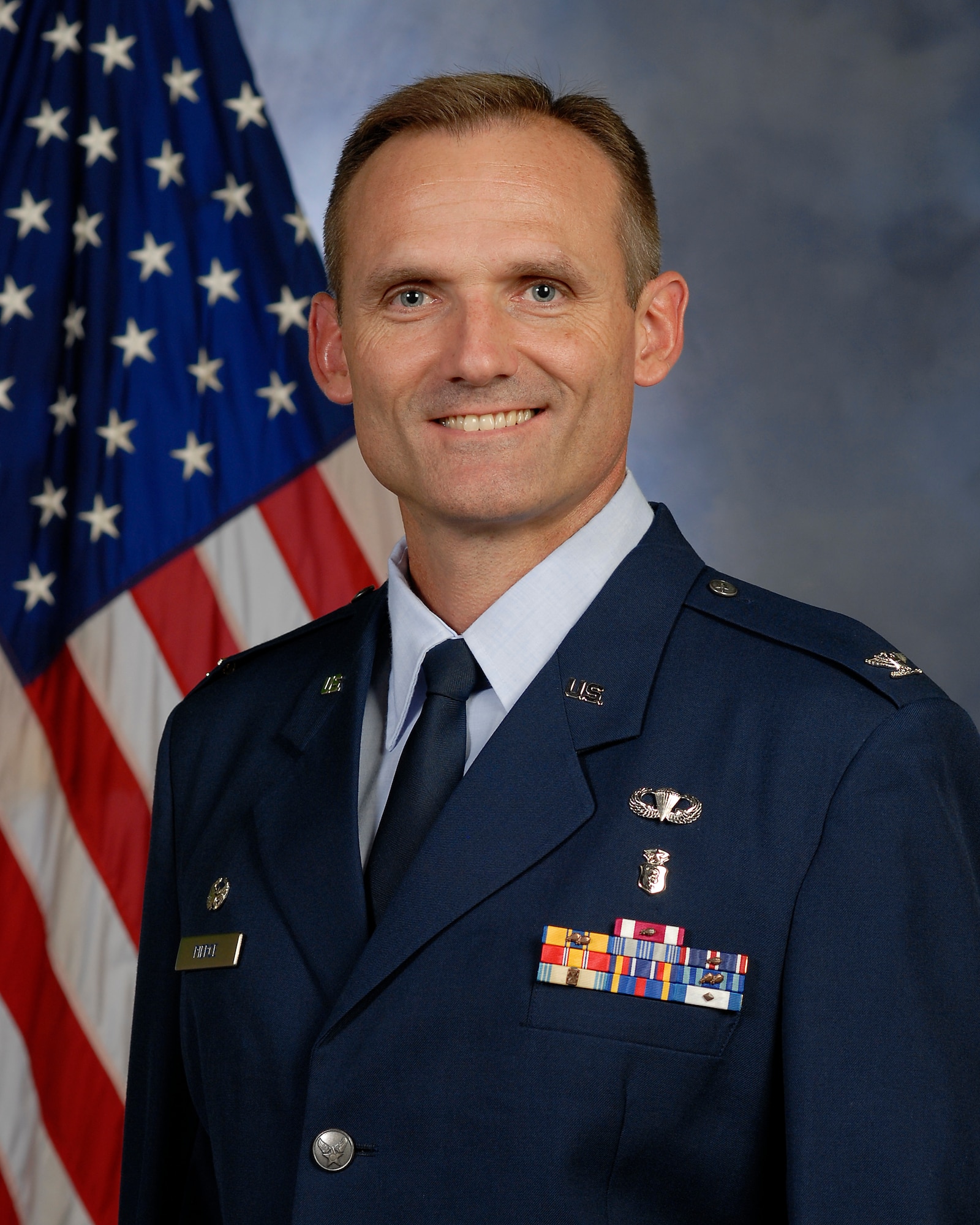 Col. Craig Pierce, 189th Medical Group commander.