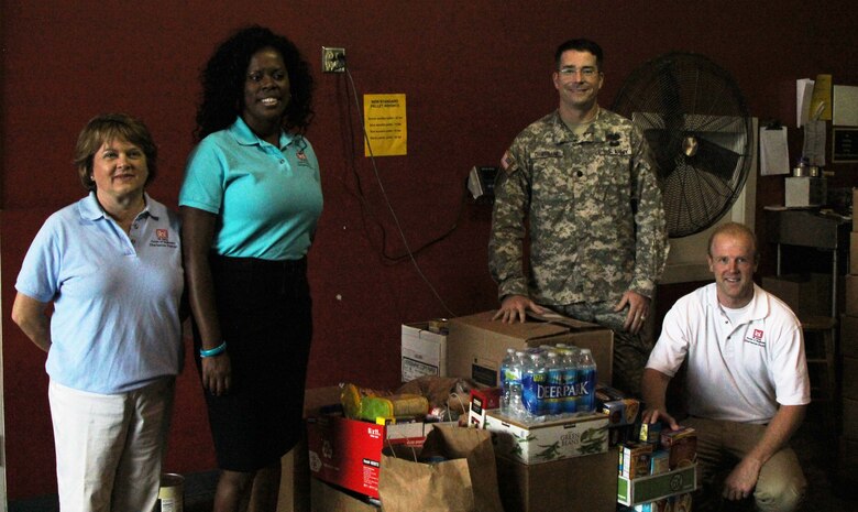 The Charleston District donated exactly 500 lbs of food to the Feds Feed Familes program.
