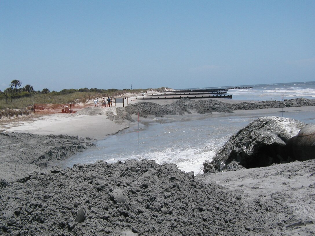 The Charleston District is responsible for hurricane and storm damage reduction along the beaches of South Carolina.