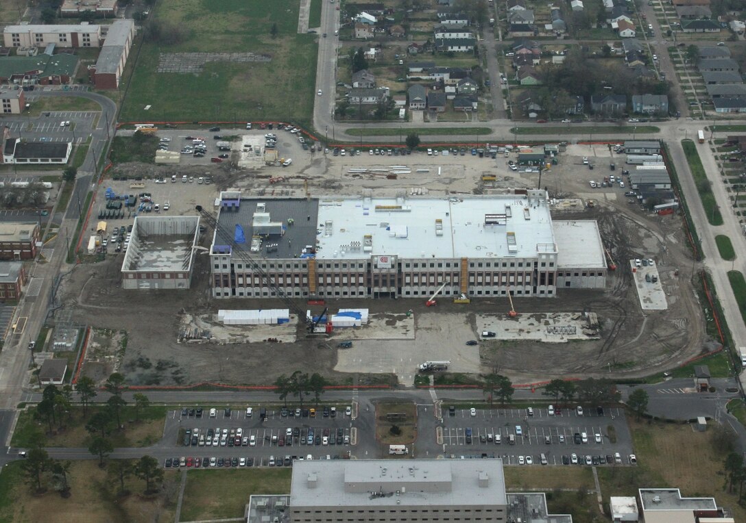 The District supports the Marine Force Reserves by building facilities in various parts of the country, including a headquarters facility in New Orleans, LA.