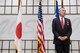 YOKOTA AIR BASE, Japan -- Retired Japan Self Defense Forces Gen. Ryoichi Oriki, former Chief of Staff, Joint Staff, JSDF, delivers a speech after he was awarded the Legion of Merit medal at Yokota Air Base, Japan, Nov. 30, 2012. 
