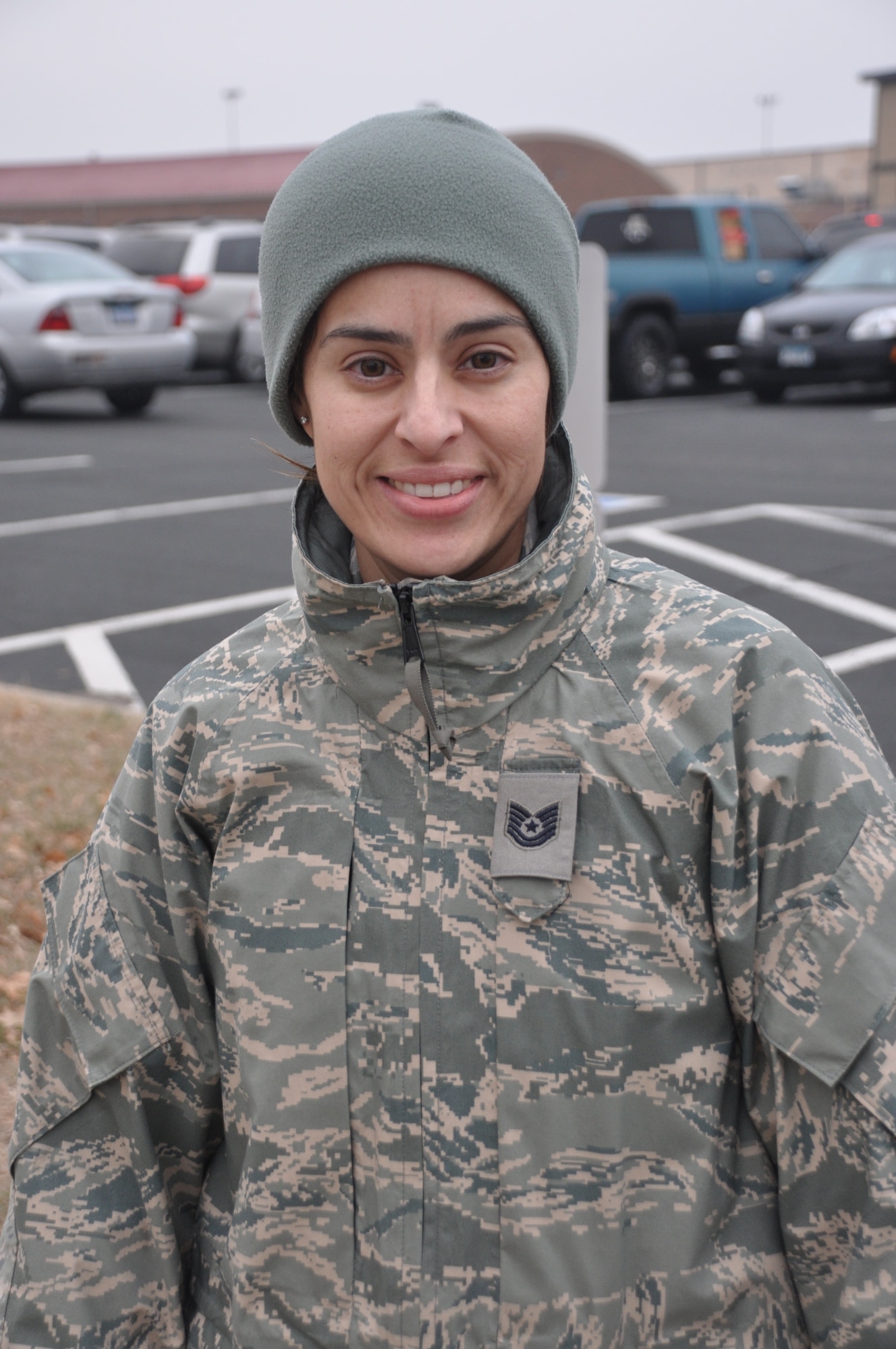 Tech. Sgt. Elizabeth Camacho, 934th SFS. "I am spending some much needed time with my family." (U.S. Air Force Photo / Staff Sgt. Samantha Wagner)
