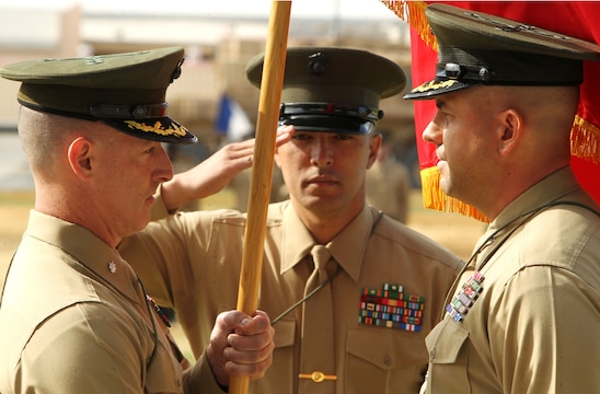 3rd CEB welcomes new leader > Marine Corps Air Ground Combat Center ...