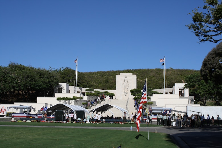 The Honolulu District of the U.S. Army Corps of Engineers managed the $4.973 million Vietnam Pavilion construction project for the American Battle Monuments Commission.