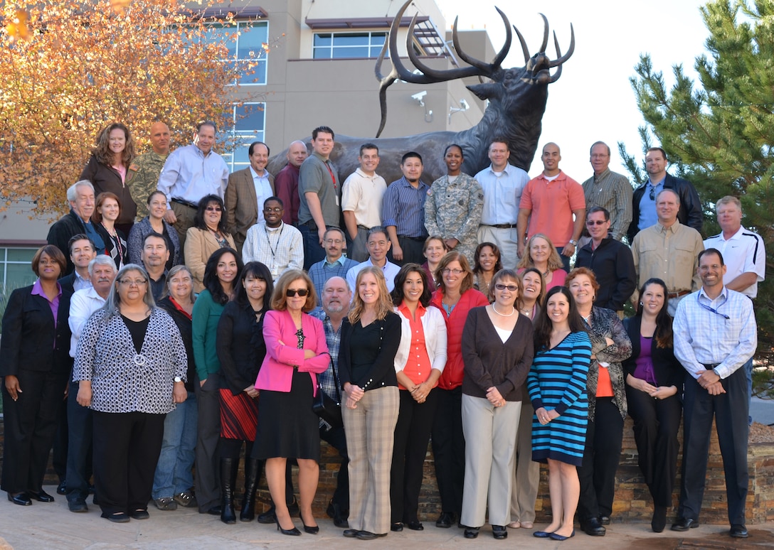A team of 43 employees representing all levels within the District gathered for three days at the Forest Service Training Academy in Albuquerque, N.M., for a strategic planning session. 