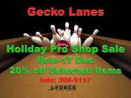 121205 Gecko Lanes Holiday Sale watercooler