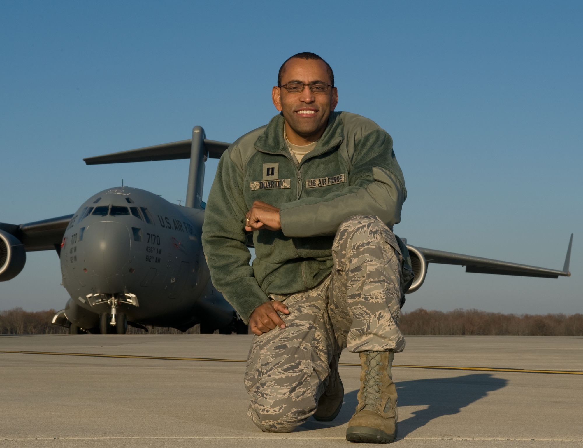 Chaplain (Capt.) Manuel Duarte, Airman of the Week
