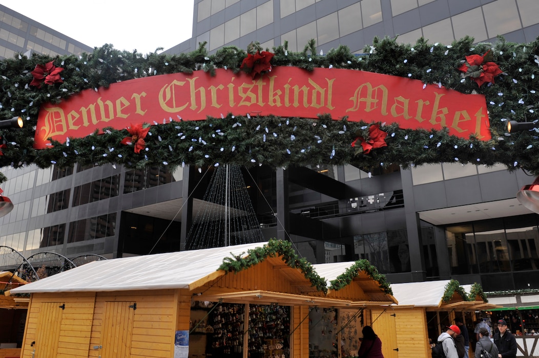 DENVER – The 12th annual Denver Christkindl Market kicked off the holiday season in downtown Denver Nov. 28, 2012, at Skyline Park. The market is open 11 a.m. to 7 p.m. Sunday through Wednesday and 11 a.m. to 9 p.m. Thursday through Saturday. It is located on the corners of 16th and Arapahoe Streets. (U.S. Air Force photo by Airman 1st Class Riley Johnson)