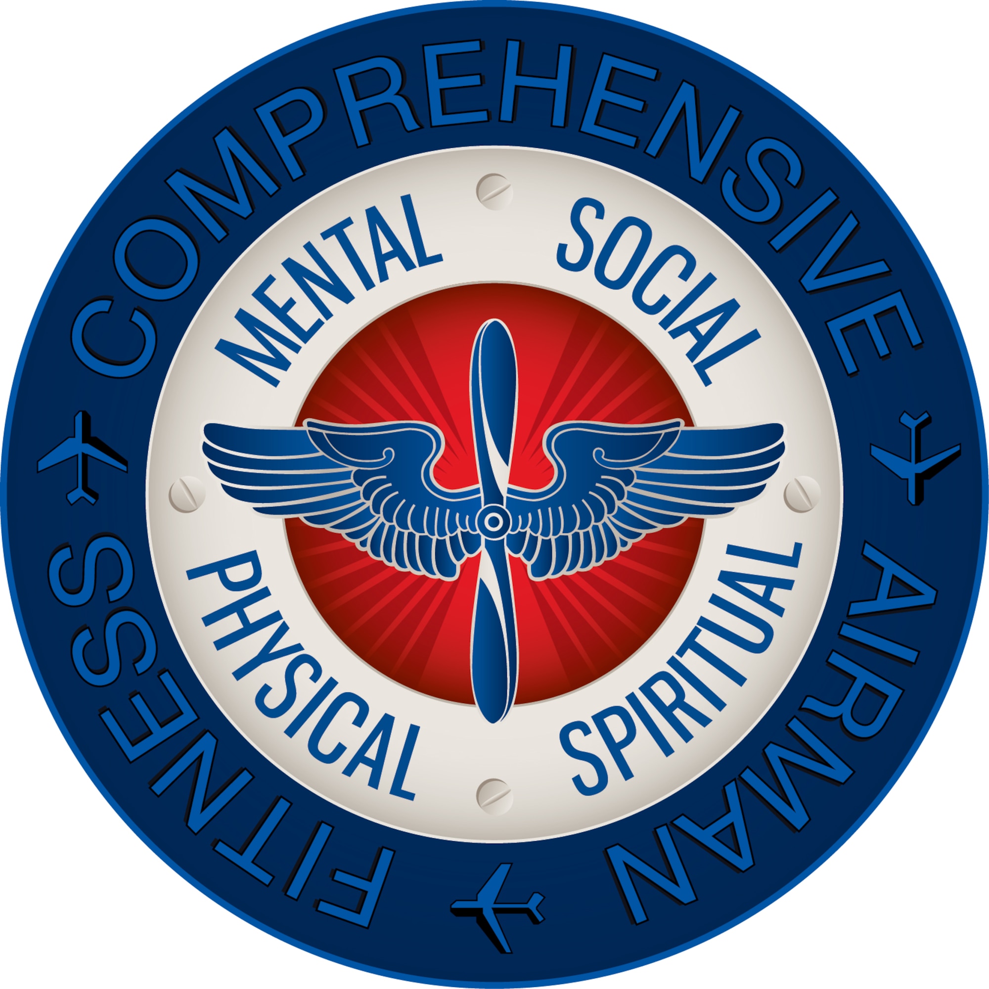 Comprehensive Airman Fitness which defines four practical, measurable components, or pillars, of a person’s overall fitness: Physical, Mental, Social and Spiritual. (Courtesy)