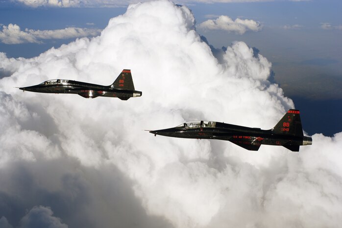 T-38 Talon’s from Beale Air Force Base Calif. (Courtesy Photo/ Released)