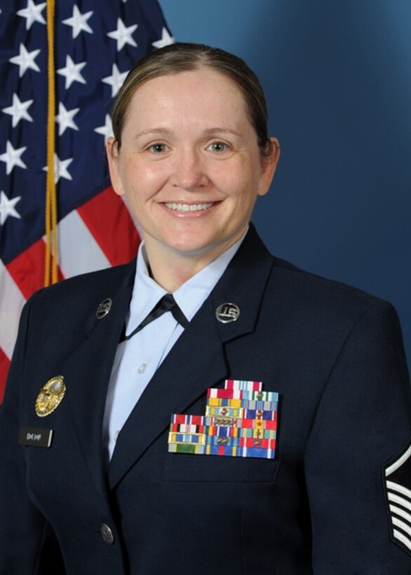 Official photo for Master Sgt. Jennifer Holton, 82nd Force Support Squadron.  Holton was named the 2012 Force Support SNCO of the Year for AETC. (U.S. Air Force photo)