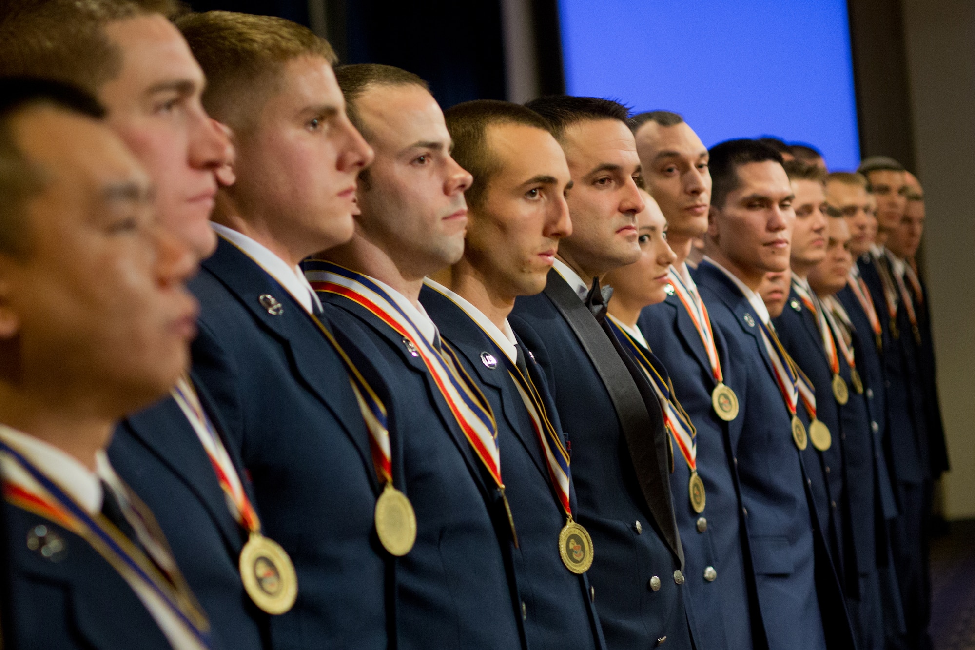 YOKOTA AIR BASE, Japan -- Twenty-four Airmen graduate from Airman Leadership School 13-A at Yokota Air Base, Japan, Dec. 6, 2012. (U.S. Air Force photo by Osakabe Yasuo)