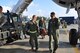 Aeromedical Evacuation crews prepare litters of AE equipment to be loaded on a KC-10 extender at Joint Base Pearl Harbor-Hickam Dec. 3. The Extender is undergoing 
