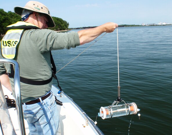 Charleston Harbor Post-45 field work.

The Charleston District manages many projects in the public eye that have crucial impacts on our nation. One of the District’s most prominent current projects is the Charleston Harbor Post 45 harbor deepening feasibility study.

