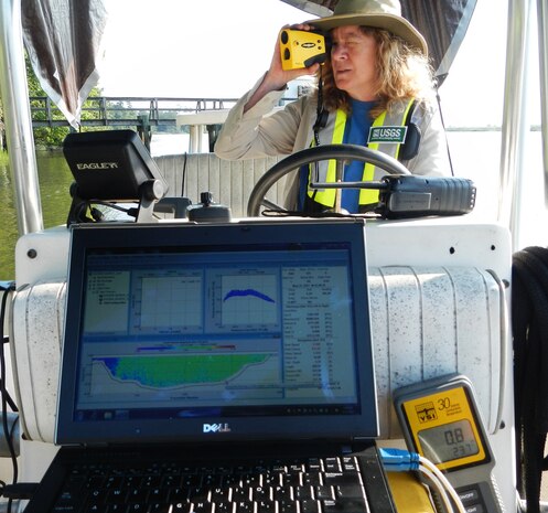 Charleston Harbor Post-45 study field work