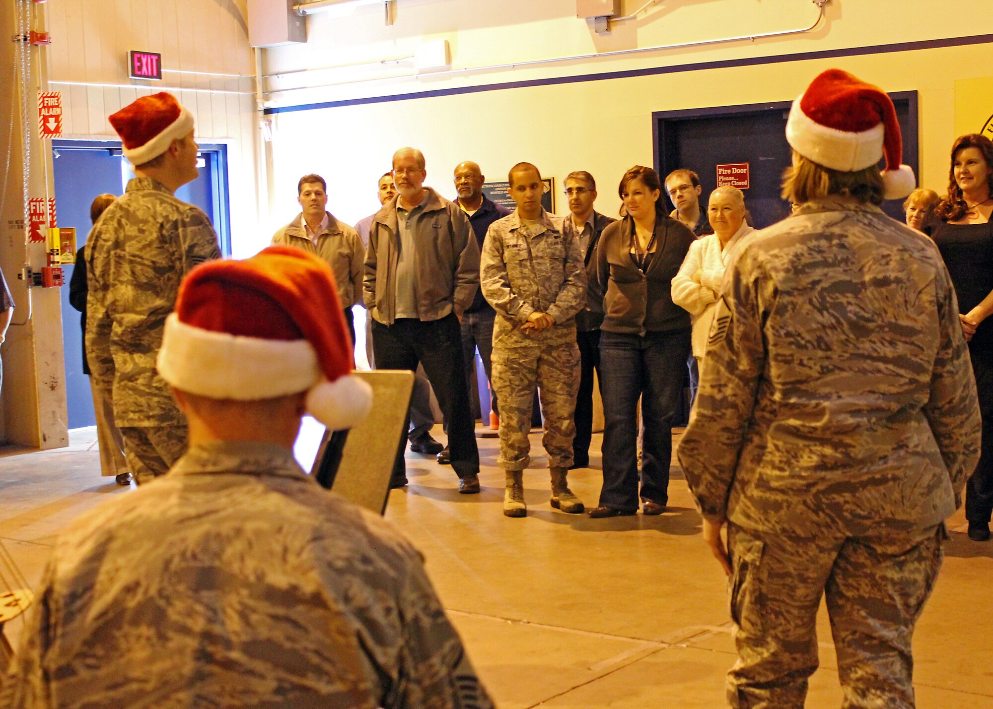 Mobility at the Benefield Anechoic Facility. (U.S. Air Force photo by Melissa Buchanan)