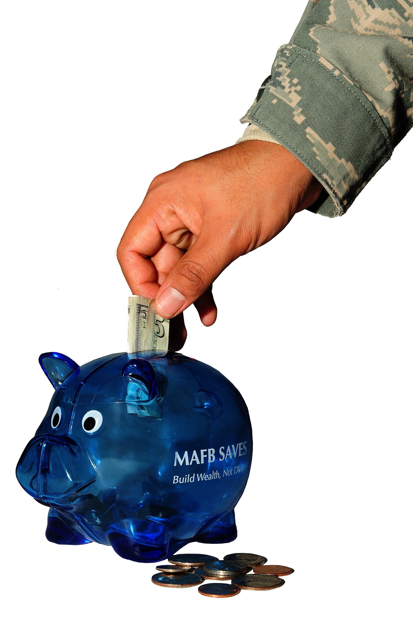 MINOT AIR FORCE BASE, N.D. -- Some steps Airmen can take to avoid going into debt this time of year, is to find out what their overall holiday budget is and work within those guidelines. Outlined in the article are tips one can take to save some money during this holiday season. (U.S. Air Force illustration/Airman 1st Class Kristoffer Kaubisch)