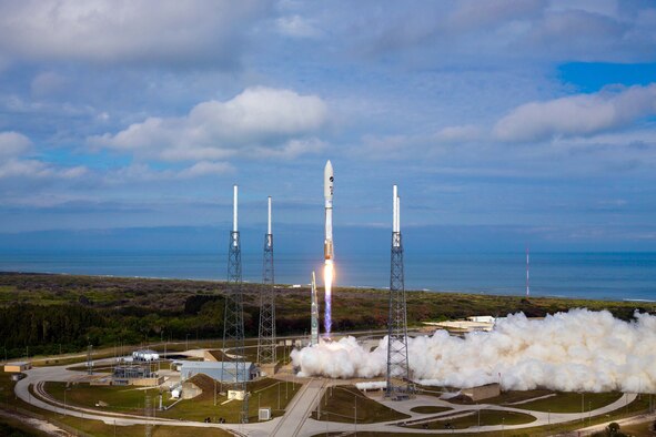 The Air Force launched its third Orbital Test Vehicle, the X-37B, Dec. 11, 2012, at Cape Canaveral, Fla. The third launch follows closely  behind a record-setting 469 days in space for the second OTV. (Courtesy photo)