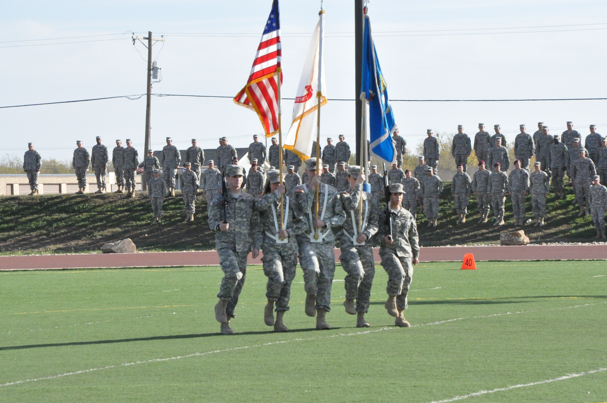 Army and Air Force Square Off in Flag Football Game as Changes