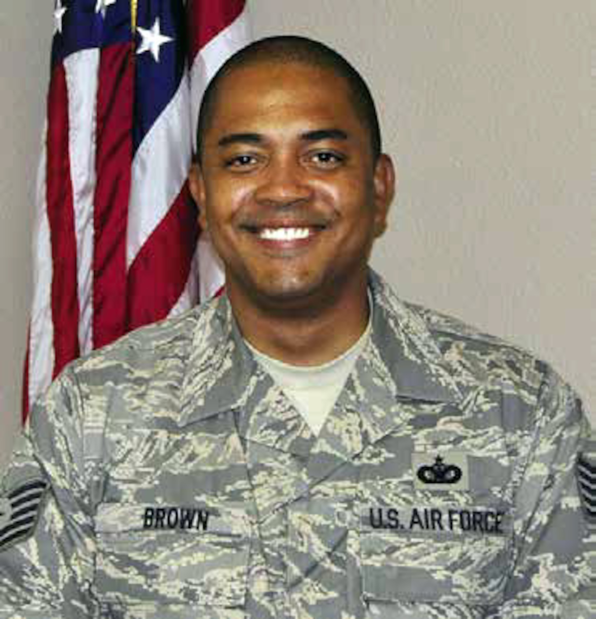 Outstanding Security Forces Flight Level NCO
Tech Sgt. Nelson E. Brown III
