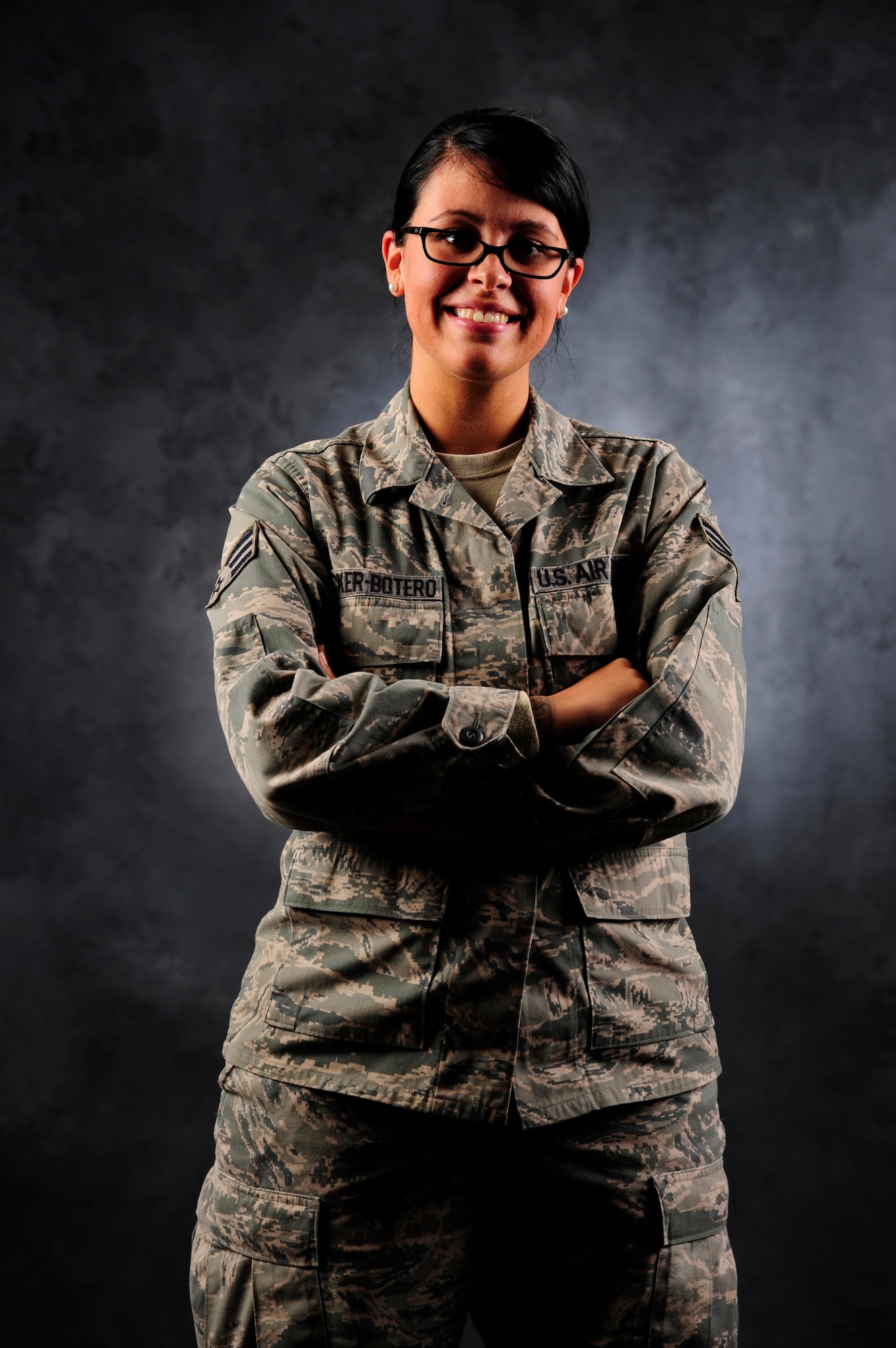 Senior Airman Kayla Becker-Botero, 375th Force Support Squadron customer support technician, used her resiliency training skills to save her friend’s life in March.Her friend was involved in an abusive relationship with a woman he shared a daughter with. (U.S. Air Force photo/Airman 1st Class Jake Eckhardt)
