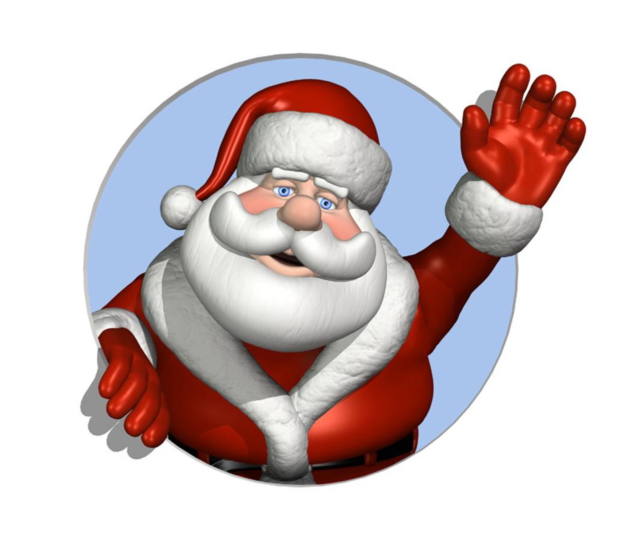 Come see Santa at the mall.