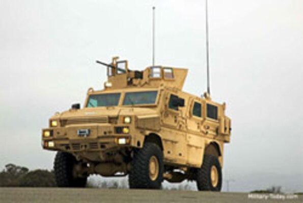 An example of a mine resistant ambush protected (MRAP) vehicle. The RG-33 is claimed to be one of the most survivable MRAP vehicles. (Source: Military-Today.com)