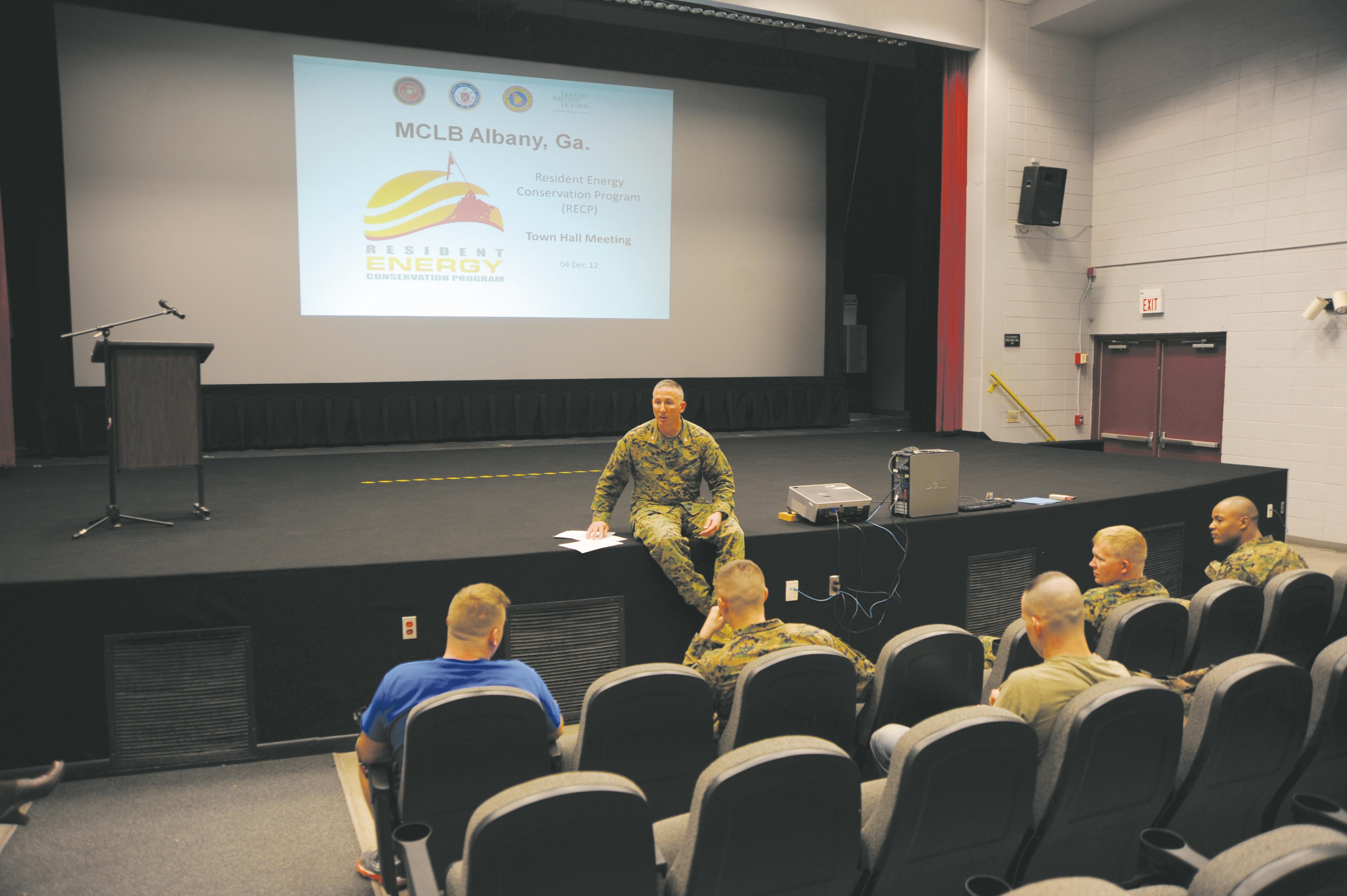 Officials discuss housing energy conservation > Marine Corps Logistics