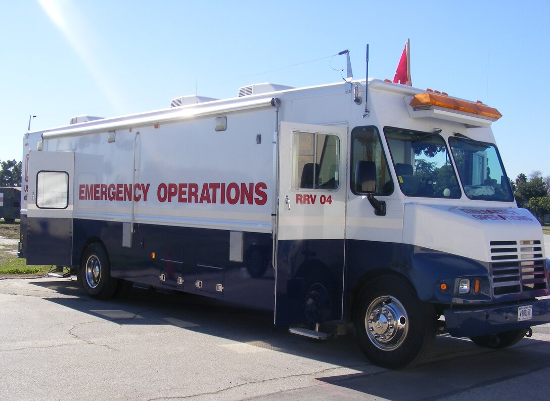 One of the Corps' Rapid Response Vehicles. 